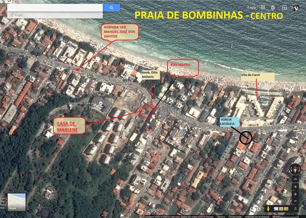 Casas para alugar no Centro de Bombinhas Exterior foto